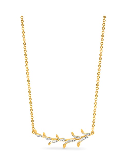 Twisted Silver or Gold Chain Necklace | Blomdahl USA