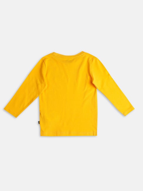 Puma yellow t shirt full sleeve hotsell