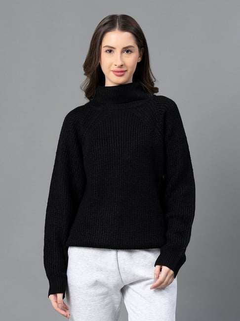 Red tape black sweater online