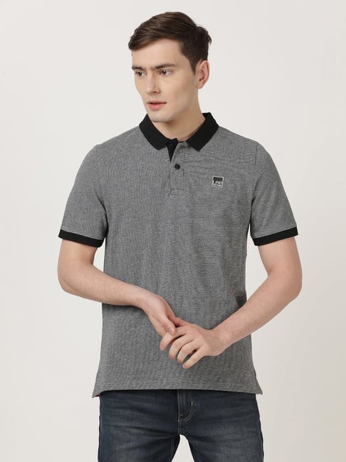 Dark grey 2024 polo t shirt