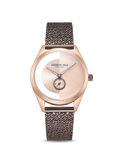 Rose Gold Kenneth Cole Watch Men's Gold Buy Kenneth Cole