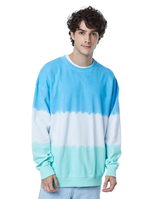 The Souled Store Multicolor Round Neck Oversized Sweatshirt-picture-41