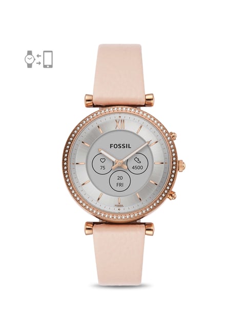 Fossil FTW7077 Carlie Gen 6 Hybrid Smartwatch for Women