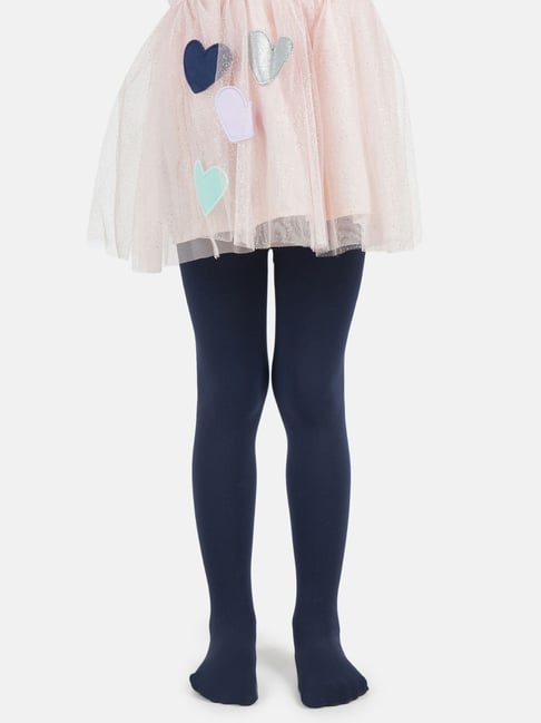 Buy NEXT2SKIN Kids Navy Stockings for Girls Clothing Online Tata