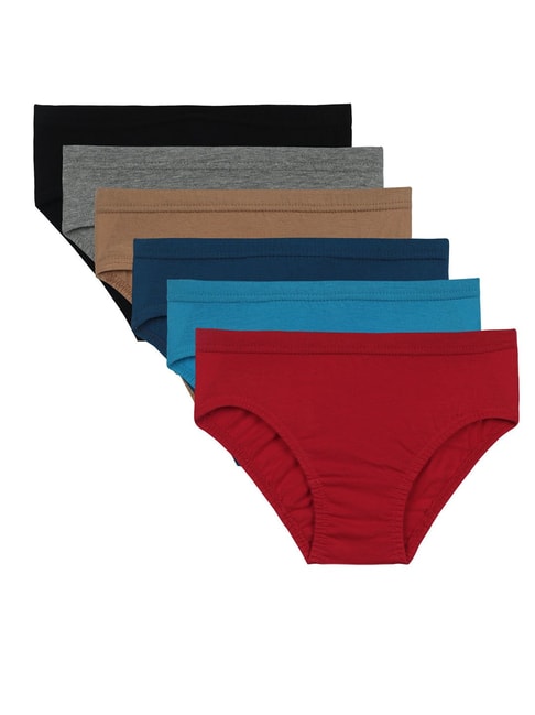 Buy Bodycare Kids Assorted Regular Briefs (Pack Of 6) for Boys Clothing  Online @ Tata CLiQ