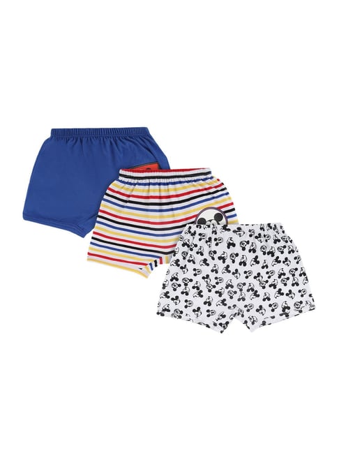Bodycare Kids Assorted Printed Shorts (Pack Of 3)