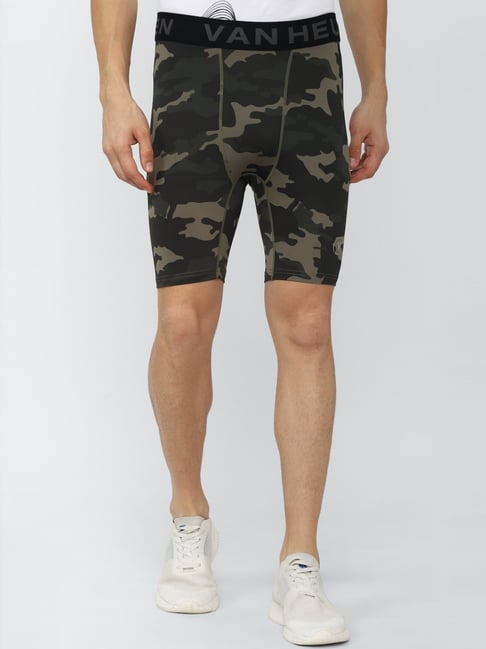 Van Heusen Flex Multi Regular Fit Printed Shorts-picture-39
