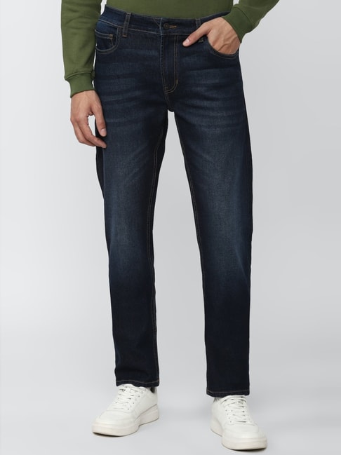 Buy PETER ENGLAND JEANS Mens 5 Pocket Whiskered Effect Jeans | Shoppers Stop