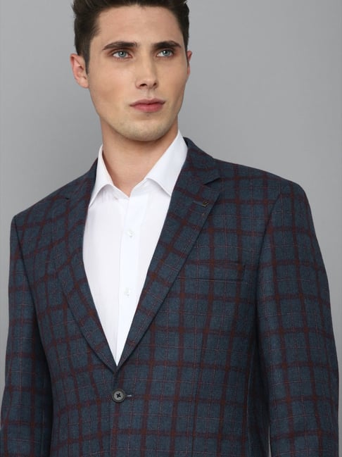 LOUIS PHILIPPE Blazer, Trouser Checkered Men Suit - Price History