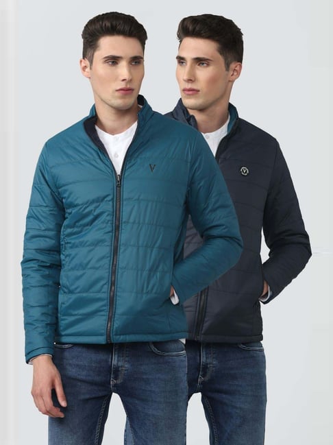 Van heusen 2024 reversible jacket