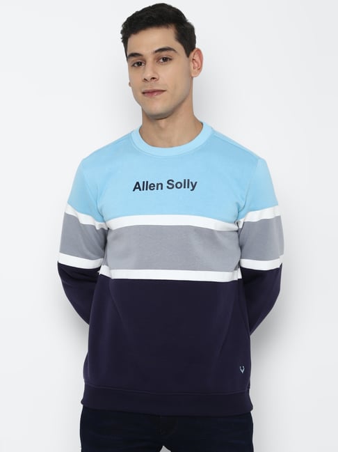 Buy Allen Solly Sport Multi Cotton Regular Fit Colour Block