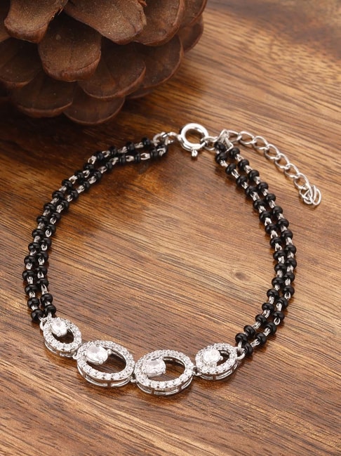 Buy Unlearn Oxidized Bracelet In 925 Silver from Shaya by CaratLane