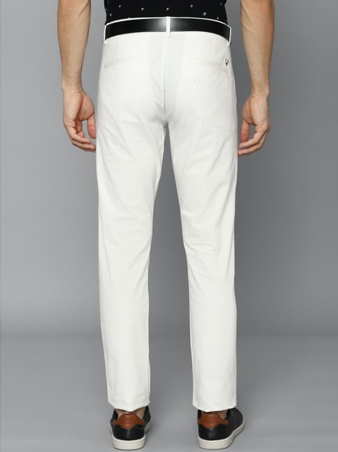 Buy Allen Solly Men Slim Fit Trousers - Trousers for Men 25440772 | Myntra