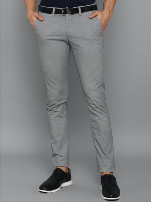 Buy Van Heusen Grey Trousers Online  428827  Van Heusen