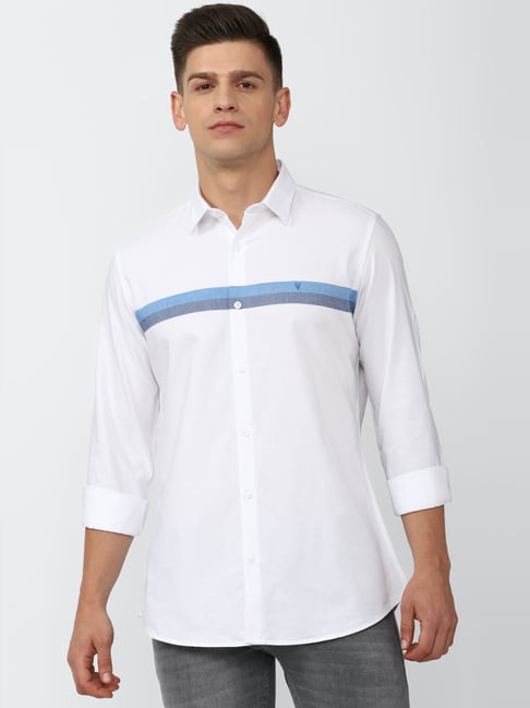 Van heusen striped dress cheap shirts