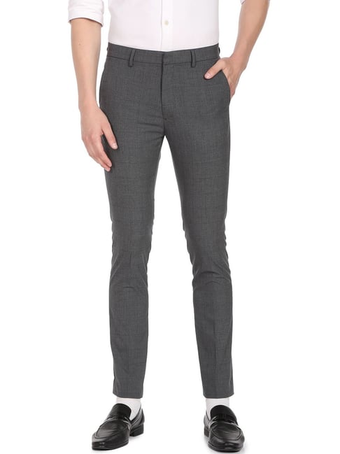 Buy Ketch Slate Grey Slim Fit Chinos Trouser for Men Online at Rs511   Ketch