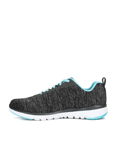 Skechers Women's Flex Appeal Black Running Shoes