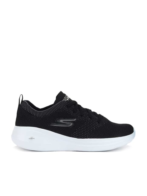 Skechers go hotsell run black womens