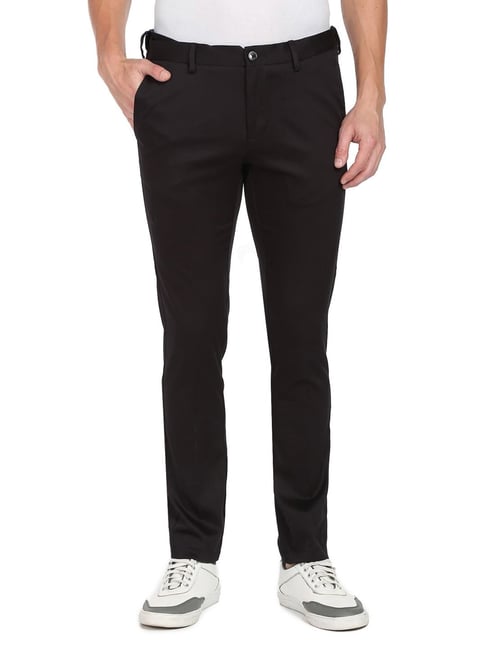 Buy Arrow Sports Low Rise Printed Trousers - NNNOW.com