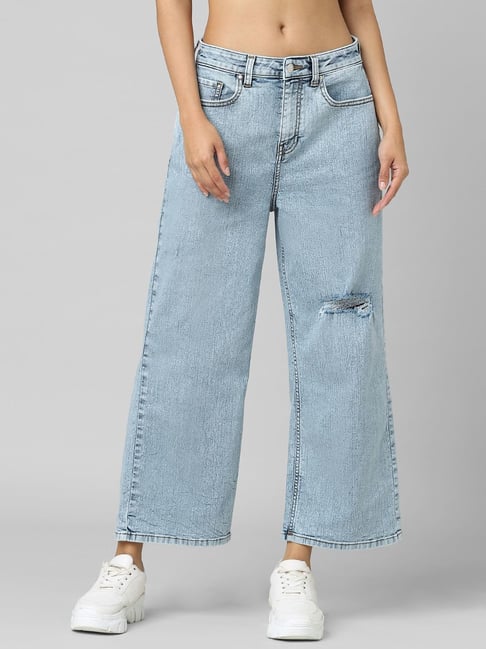 Only Blue High Rise Flared Jeans-picture-38