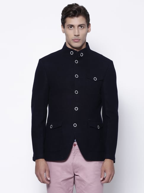 Taylor & Wright Bristol Navy Slim Fit Suit Jacket - Matalan