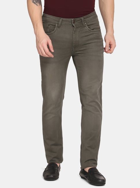 Men Olive Green Denim Jeans at Rs 710/piece | Gents Denim Pants in Navi  Mumbai | ID: 2849327674533