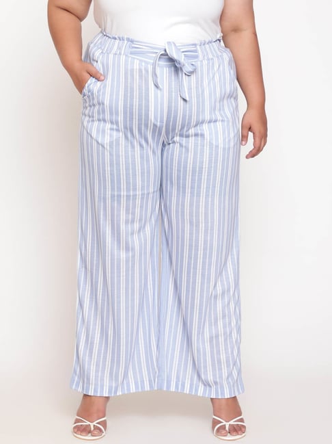 Catalina Palazzo Pants- Eco Linen Beach Pants | Love Faustine