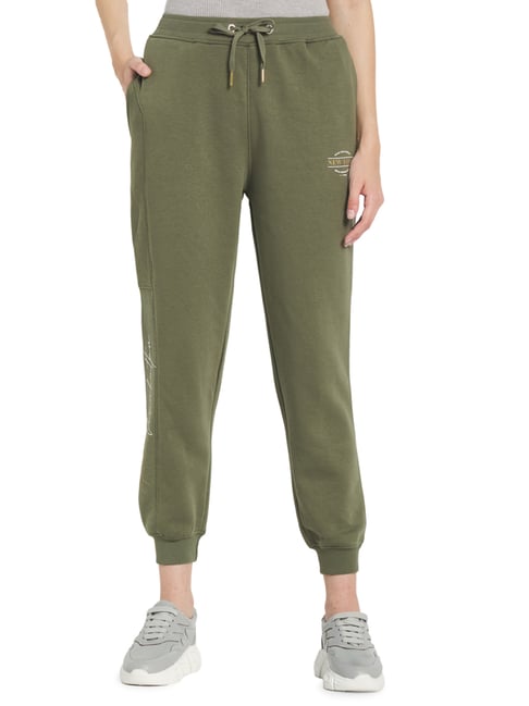 Alcis Women Olive Green Slim Fit Solid Cropped Track Pants XL Buy Alcis Women  Olive Green Slim Fit Solid Cropped Track Pants XL Online at Best Price in  India  Nykaa
