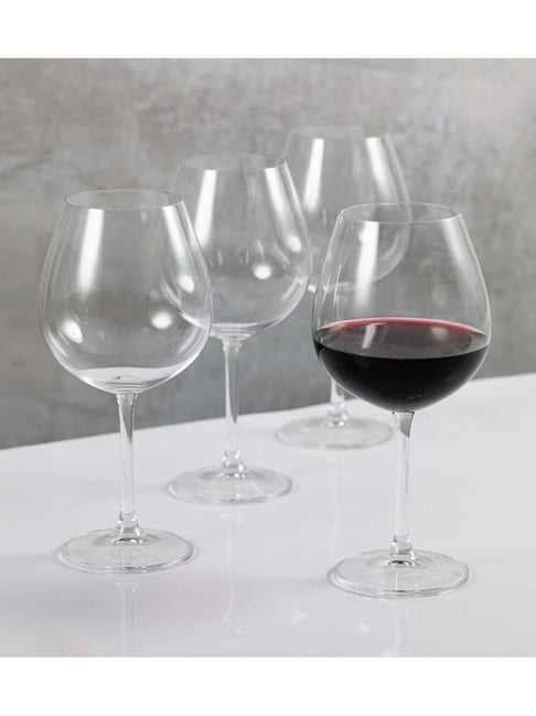Mikasa Julie Transparent Glass Wine Glass (0.739 L) - Set of 4