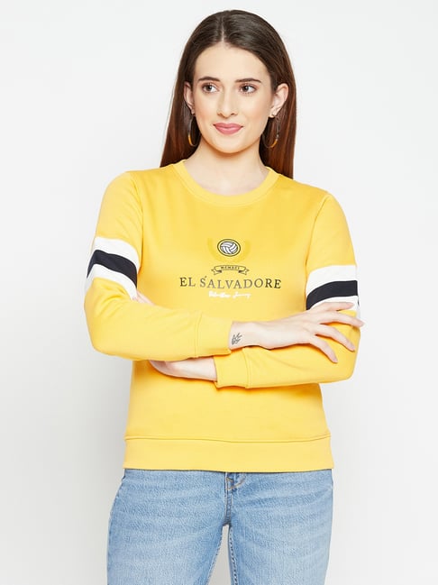 Octave clearance yellow sweatshirt