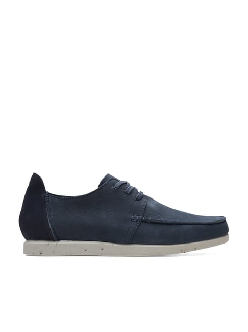 Clarks Men's ShacreLite Low Navy Derby Shoes