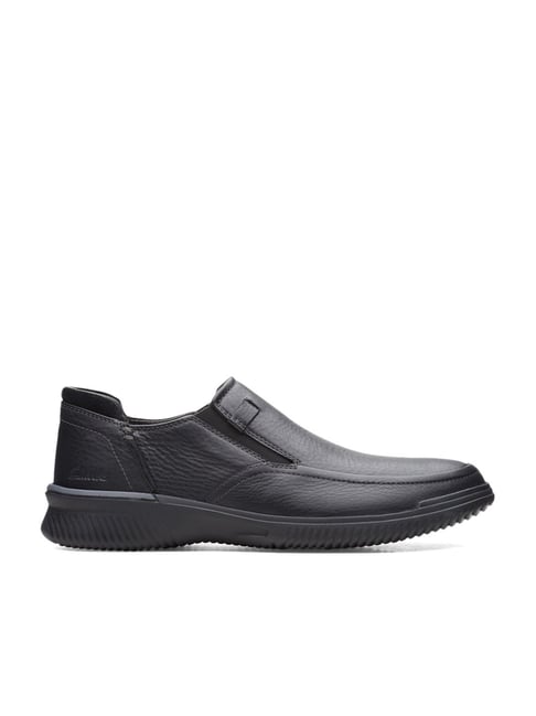 Clarks Men's Donaway Step Black Loafers