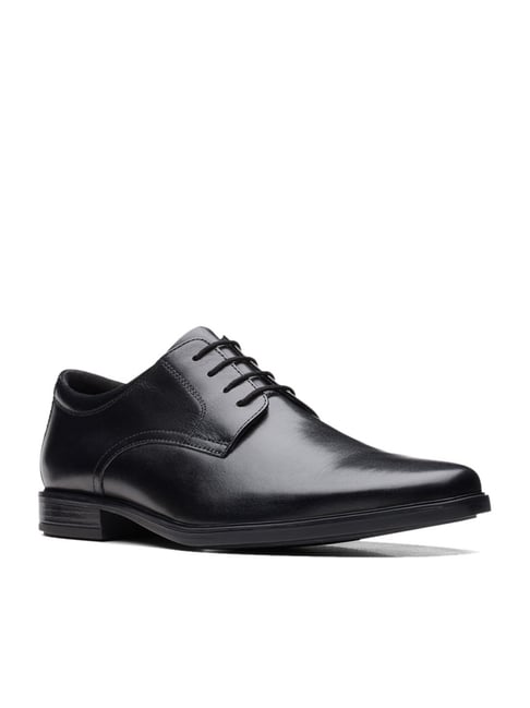 Buy Clarks Men's Howard Walk Black Derby Shoes for Men at Best Price ...
