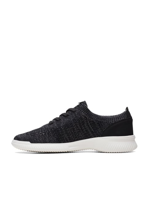 Buy Clarks Men's Donaway Knit Black Running Shoes for Men at Best Price