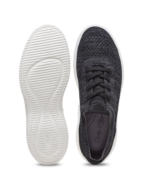 Buy Clarks Men's Donaway Knit Black Running Shoes for Men at Best Price