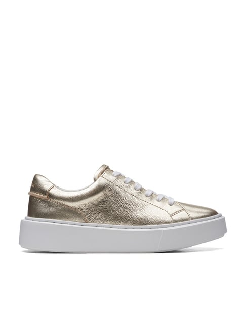 Buy Gola Super Court Metallic sneakers in white/gold online at gola
