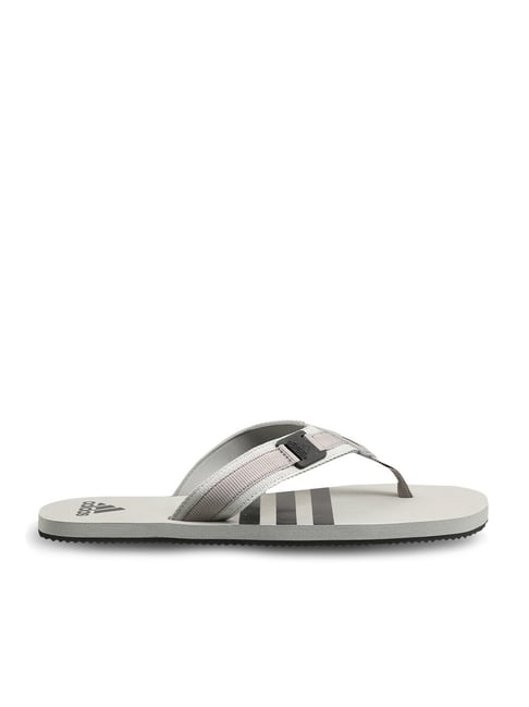 Adidas Men's Enthuso M Grey Flip Flops