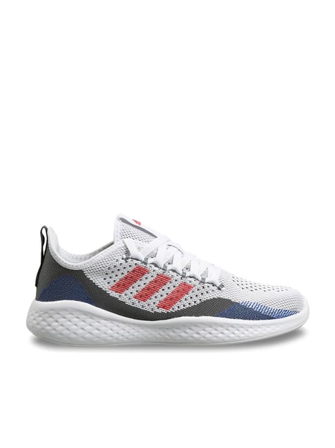 Adidas Men's FLUIDFLOW 2.0 White Running Shoes