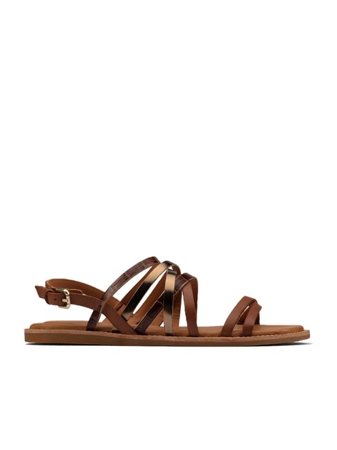 Clarks Collection Leather Cut-Out Sandals Lexi Qwin India | Ubuy