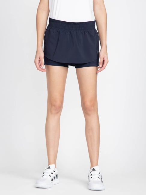 adidas Blue Striped RI 3S Sports Shorts