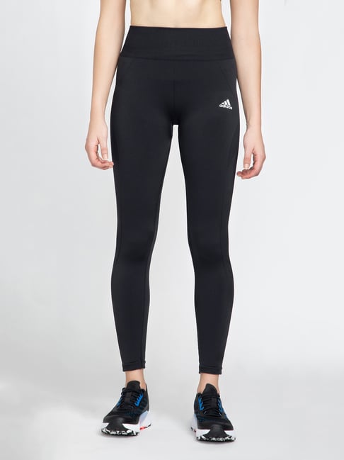 adidas Black Regular Fit AK 78 TIG Tights-image-47