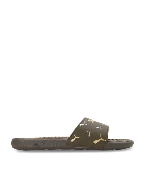 Puma Women's Cool Cat Toss Olive Casual Sandals