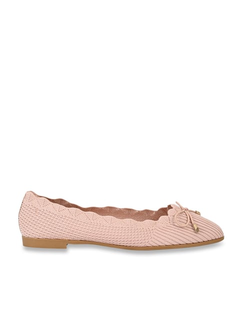 Jove Women's Pink Flat Ballets