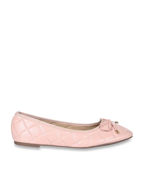 Jove Women's Pink Flat Ballets