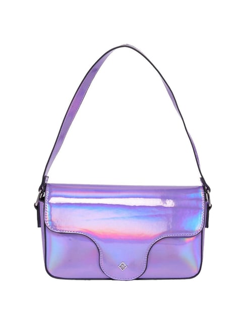 Buy Aldo Purple Solid Medium Shoulder Bag Online At Best Price