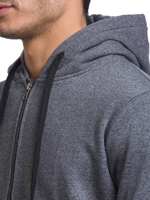 [TAKUYA∞ Produce htctox M SWEAT グレー Buy Parx Grey Regular Fit Hooded Sweatshirts for Mens Online