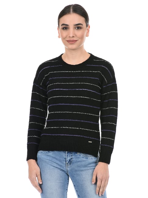 Species Black Striped Sweater