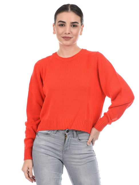 Species Orange Sweater