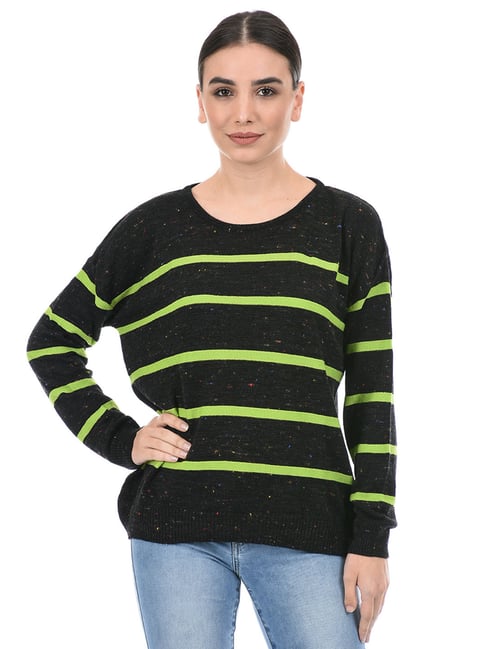 Species Black Striped Sweater