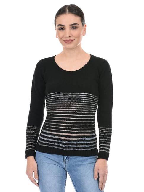 Species Black Striped Sweater